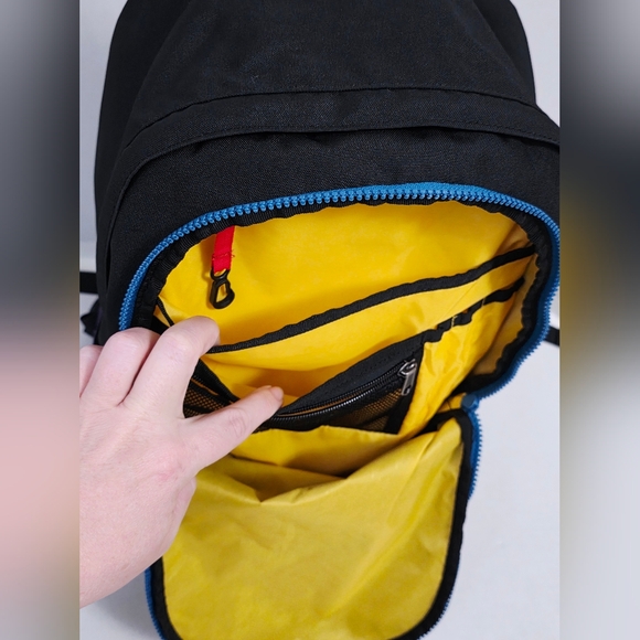 Mountain Smith Black and Purple Backpack with Blue Accents - Picture 6 of 15